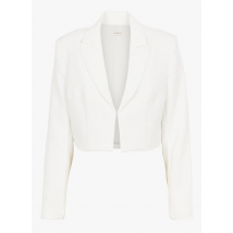 Kookai - Veste courte en col tailleur - Taille 42 - Blanc