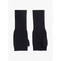 Claudie Pierlot - Mitaines côtelées en cachemire - Een Maat - Blauw