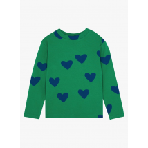 The Campamento - Katoenen t-shirt met ronde hals en print - 5-6ans Maat - Groen