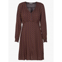 Molly Bracken - Korte jurk van viscose met print - XS Maat - Multikleurig