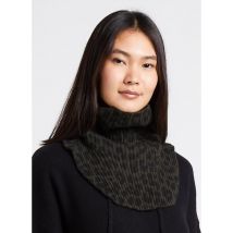 Koon - Afneembare Col Van kasjmier - Een Maat - Kakigroen