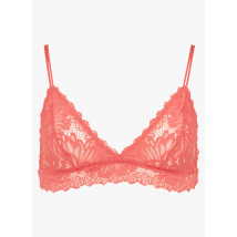 Nenes Paris - Kanten triangelbeha met borduursel - L Maat - Rood