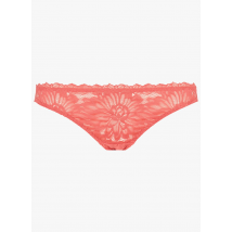 Nenes Paris - Kanten tangaslip met borduursel - M Maat - Rood