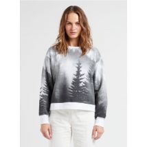 Leon & Harper - Bedrucktes rundhals-sweatshirt aus baumwoll-mix - Größe S - Weiß
