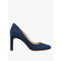 Cosmoparis - Zapatos de salón de piel aterciopelada - Talla 36 - Azul
