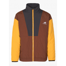 New Balance - Jasje met opstaande kraag en geborduurd logo - XS Maat - Bruin