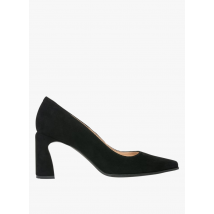 Bocage - Zapatos de salón de piel aterciopelada - Talla 36 - Negro