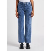 Reiko - Vaquero recto de mezcla de algodón orgánico - Talla 29 - Vaqueros destenidos