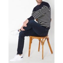 Armor Lux - Regular-fit - wollen trui met ronde hals - M Maat - Multikleurig