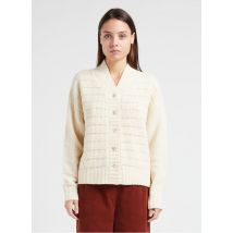 Bellerose - Gilet Col V en laine mélangée - Taille 2 - Beige