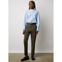 Gerard Darel - Pantalon droit de tailleur - Taille 44 - Marron