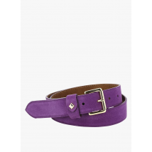 Herbert Frere Soeur - Gürtel aus veloursleder - Größe 80 - Violett