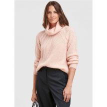 La Fee Maraboutee - Pull col boule - Taille L - Rose
