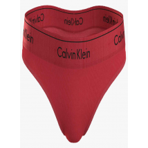 Calvin Klein Underwear - String logotype aus baumwoll-mix mit logo - Größe XS - Rot