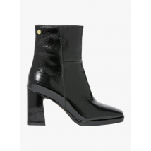 Bocage - Lacklederboots mit absatz - Größe 36 - Schwarz