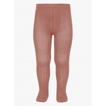 Condor - Panty met ribbeltextuur katoenblend - 6ans Maat - Rood