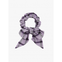 Louise Misha - Chouchou à carreaux - Taille Unique - Violet