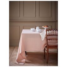 Cyrillus - Nappe en lin lavé - Taille 170x170 - Rose