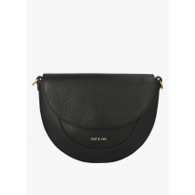 Nat & Nin - Sac bandoulière en cuir - Taille Unique - Noir