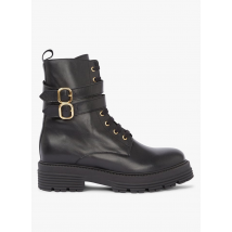 Maison 123 - Bottines à lacets en cuir - Taille 40 - Noir