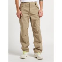 Lacoste - Rechte - katoenen cargobroek - 44 Maat - Beige