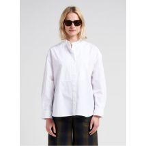 Chloe Stora - Katoenen blouse met maokraag - 38 Maat - Wit