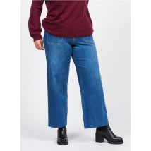 Alme - Wijde jeans van stretchkatoen - 52 Maat - Jeans stone