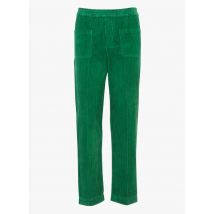 Swildens - Pantalon droit en velours de coton - Taille 40 - Vert