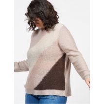 Persona By Marina Rinaldi - Jersey de punto con cuello barco - Talla XL - Rosa