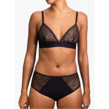 Rejeanne - Braguita menstrual de encaje para flujo abundante - Talla 42 - Dorado