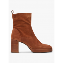 One Step - Bottines en cuir - Größe 38 - Braun