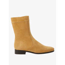 Soeur - Leren enkellaarzen - 40 Maat - Beige