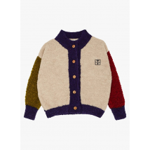 The Campamento - Cardigan col rond brodé - Taille 7-8ans - Blanc