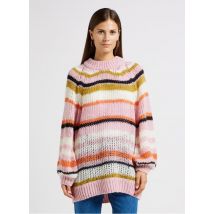 Object - Jersey largo de punto tricotado - Talla L - Rosa