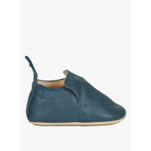 Easy Peasy - Chaussons en cuir - Taille 22/23 - Bleu