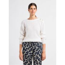 Des Petits Hauts - Trui met ronde hals wolblend - 1 Maat - Wit