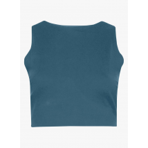 Wolford - Top col rond - Taille S - Bleu