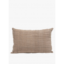 Bed And Philosophy - Coussin en chanvre mélangé - Taille 40x60 cm - Beige
