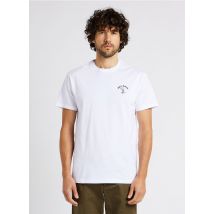 Besticktes rundhals-t-shirt aus bio-baumwolle maison labiche x looney tunes - Größe L - Weiß