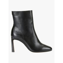 Cosmoparis - Botines de piel lisa - Talla 39 - Negro