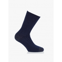 Momoni - Sokken van wolblend met alpaca - XS/S Maat - Blauw