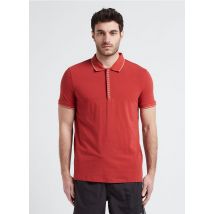 Armani Exchange - Poloshirt aus baumwolljersey - Größe XL - Rot