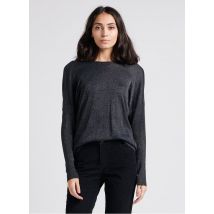 Karma Koma - Pull ample à col rond - Taille Unique - Noir