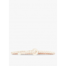 Des Petits Hauts - Geflochtener ledergürtel - Größe 80 - Beige