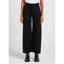 Reiko - Pantalón recto de mezcla de algodón - Talla 29 - Negro