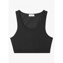 American Vintage - Behatop katoenblend - M Maat - Zwart