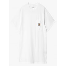 Carhartt Wip - Regular-fit - katoenen t-shirt met ronde hals - S Maat - Wit