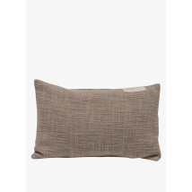 Bed And Philosophy - Katoenen kussen - 25x40 cm Maat - Bruin