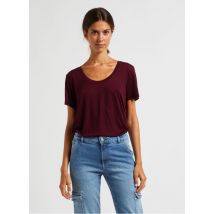 Maison 123 - T-shirt met ronde hals - XL Maat - Rood