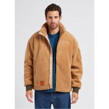 Bombers Original - Veste col montant molletonné - Taille L - Beige